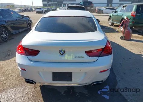 2016 BMW 650I Gran Coupe from USA, damaged, VIN WBA6D4C50GD977359